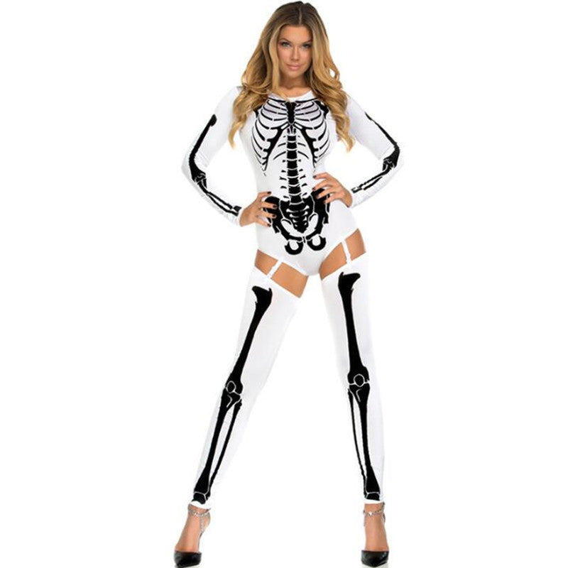 Costume Skull Zombie Halloween