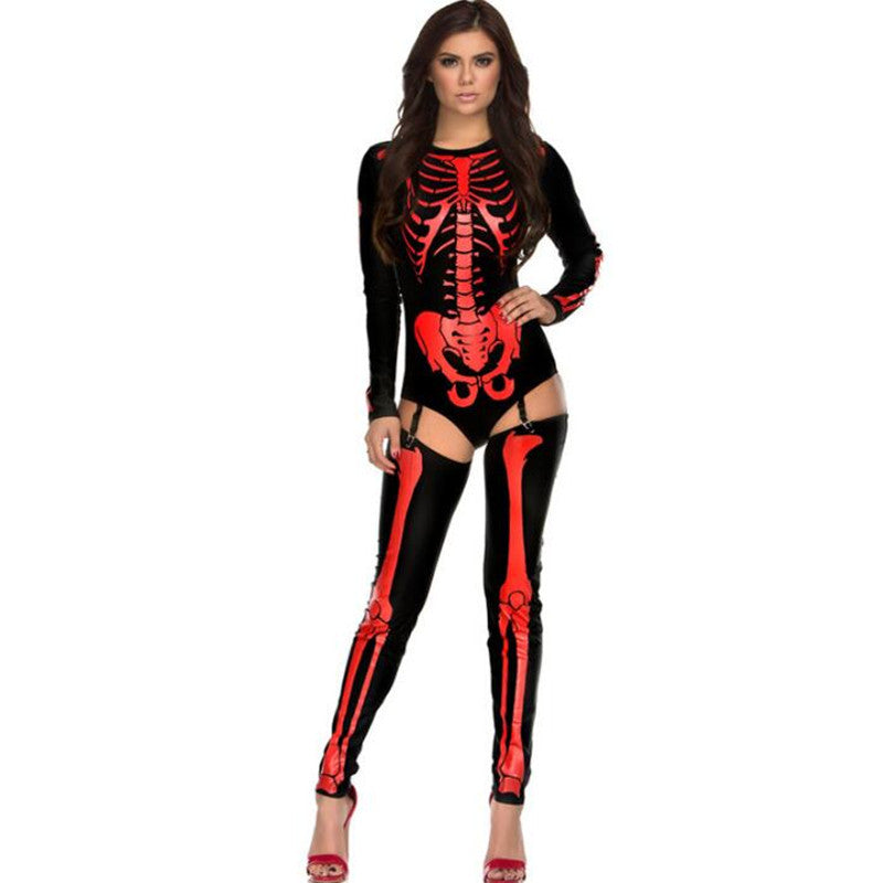 Costume Skull Zombie Halloween