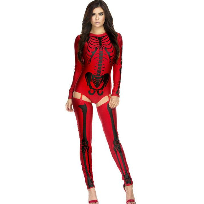 Costume Skull Zombie Halloween