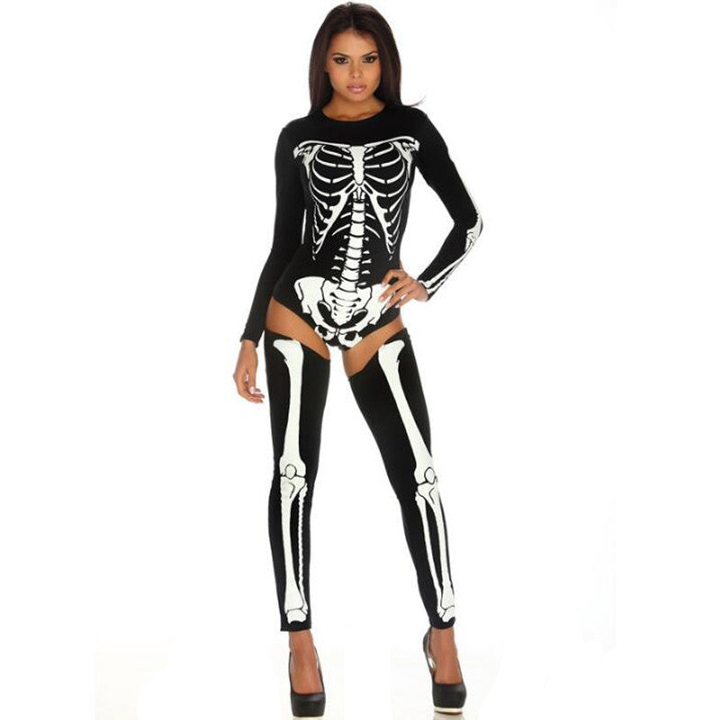 Costume Skull Zombie Halloween